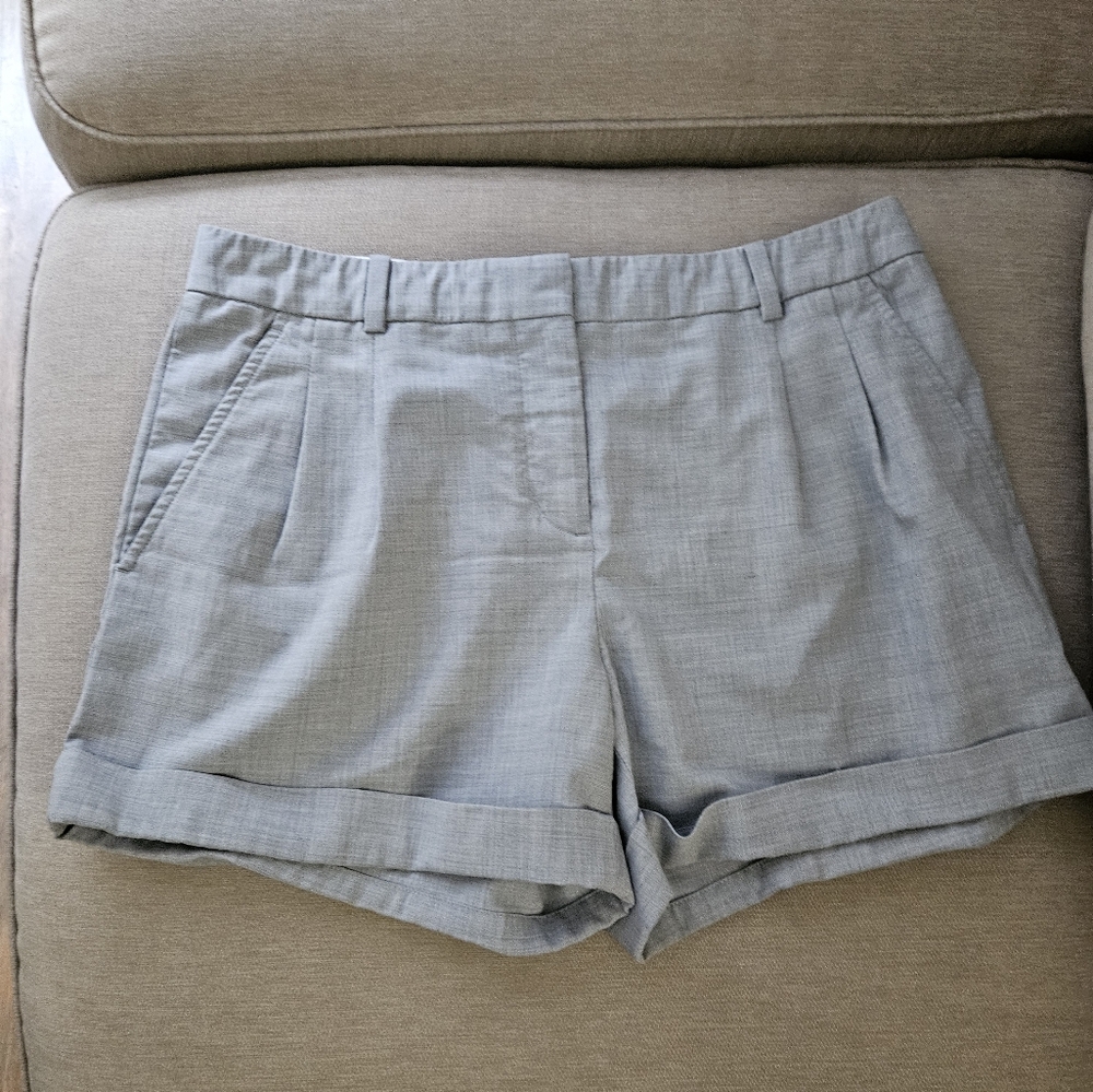TALULA BABATON wool shorts size 6 gray